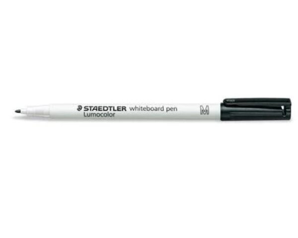 Staedtler Whiteboard Marker Thin Black 301 SINGLE