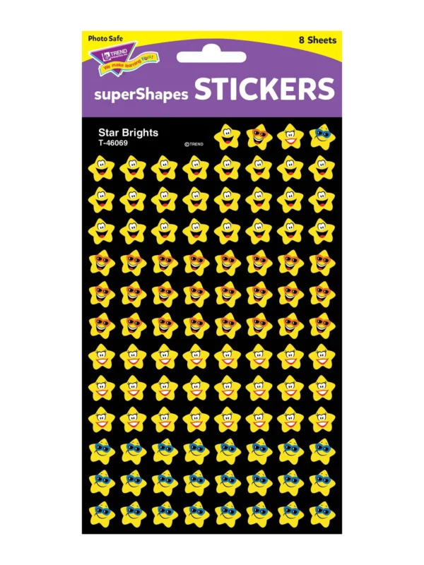 Trend Stickers Star Brights (800)