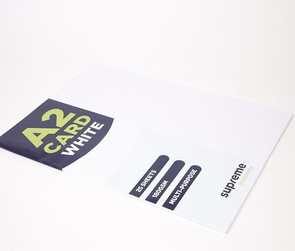 Supreme A2 180gsm White Card (25)