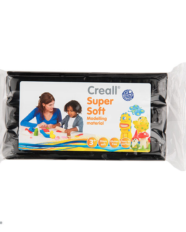 Creall Super Soft Modelling Material 500g - Black