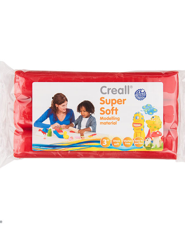 Creall Super Soft Modelling Material 500g - Red