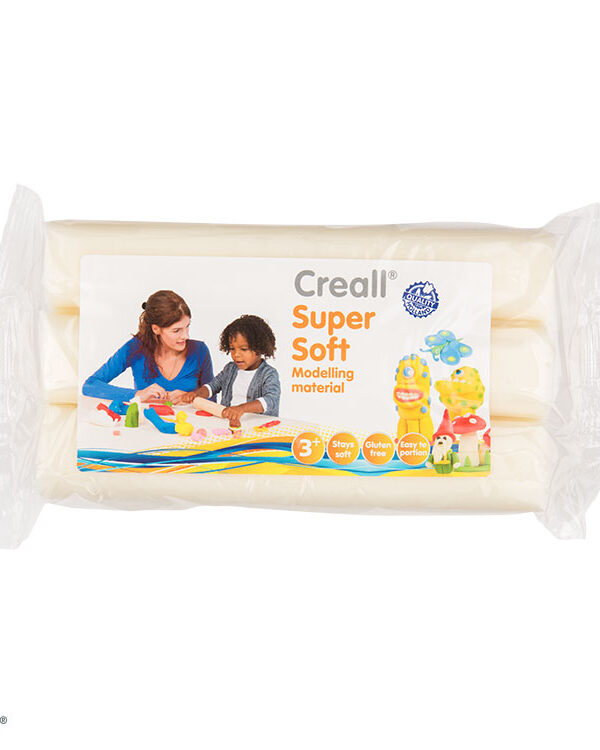 Creall Super Soft Modelling Material 500g - White