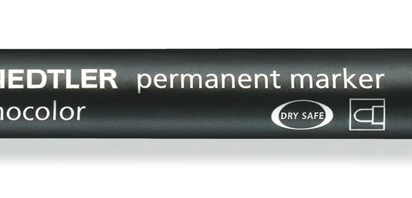 Staedtler Permanent Marker Red Thick Bullet