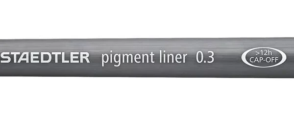 Staedtler Pigment Liner Black 0.3