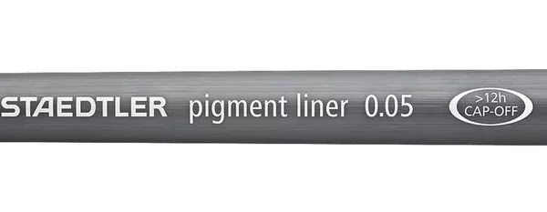 Staedtler Pigment Liner Black 0.05
