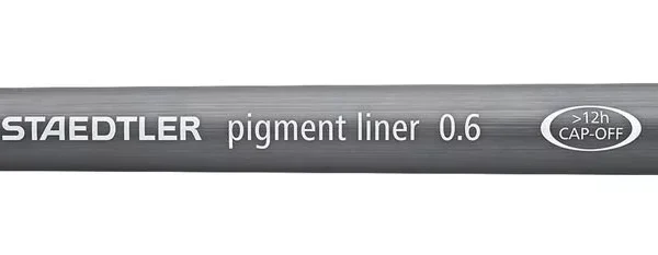 Staedtler Pigment Liner Black 0.6