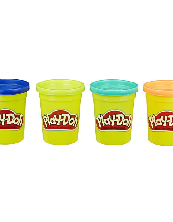 Playdoh 4pk Astd Tubs