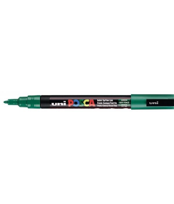 POSCA Fine Paint Marker Green PC-3M
