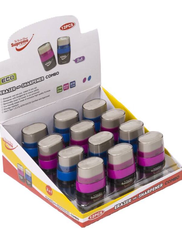 Supreme ER-100 Combo Eraser & Sharpener