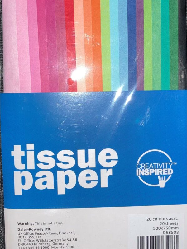 Creativity Inspired Assorted Tissue Paper (20)