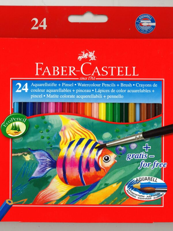 Faber Castell Watercolour Pencils (24)