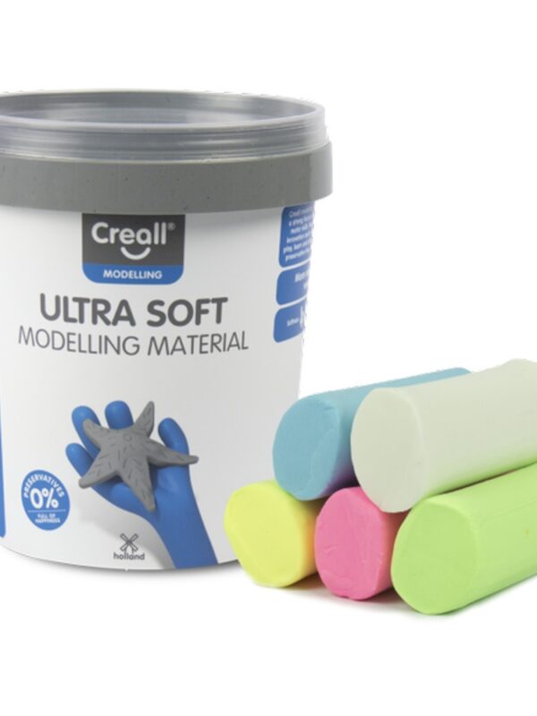 Creall Ultra Soft Modelling Material- 5 pack- 300g