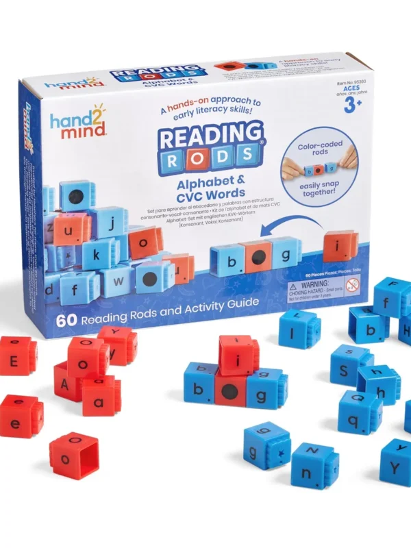 Reading Rods- Alphabet and CVC Words