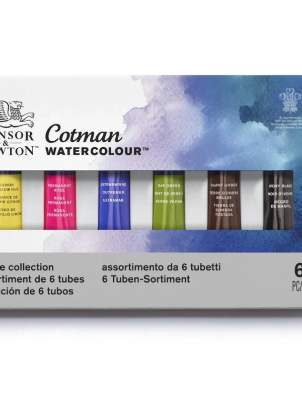 Winsor and Newton Cotman Watercolour Tubes (6)