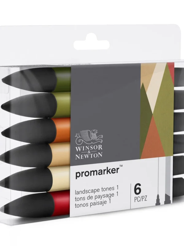 Winsor & Newton Promarkers Landscape Tones  (6)