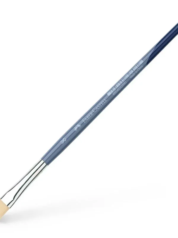 Faber Castell Flat Paintbrush Size 8 (single)