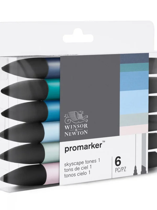 Winsor & Newton Promarkers Skyscape (1) Tones (6)