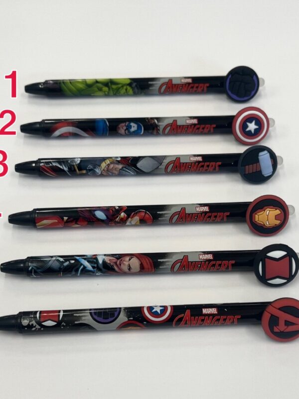 Avengers Erasable Pen With Blue Ink 0.5mm