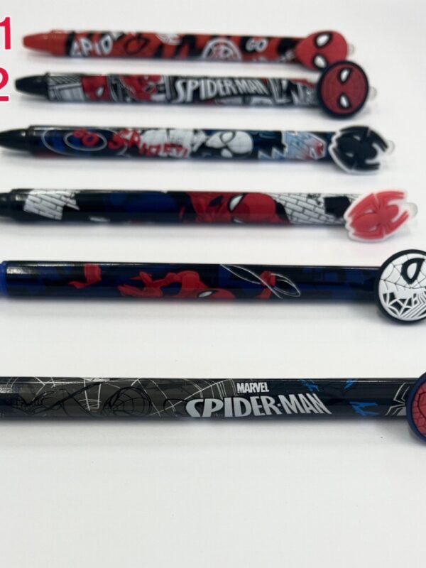 Spiderman Erasable Pen 0.5mm with Blue Ink