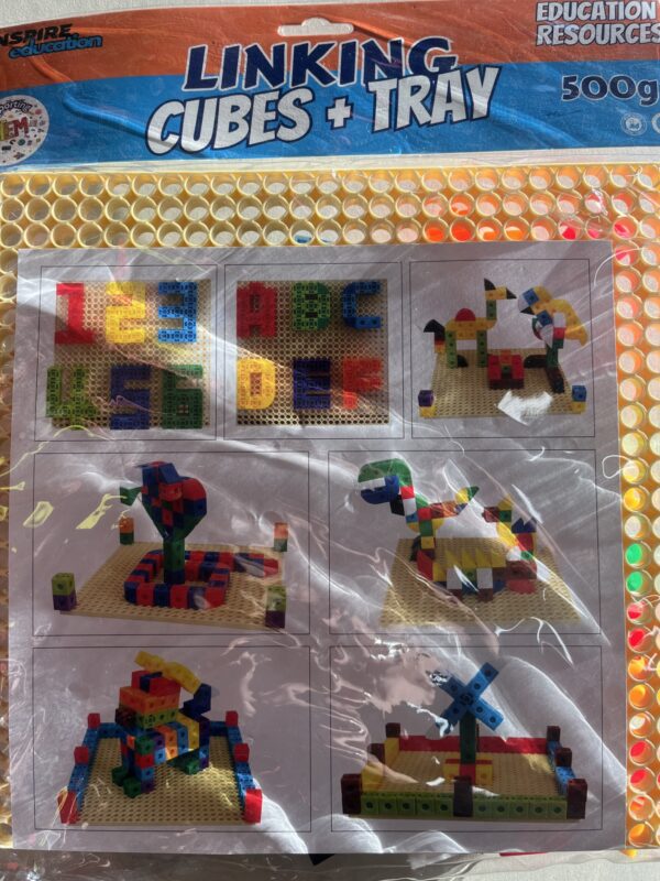 Inspire Education Linking Cubes and Tray
