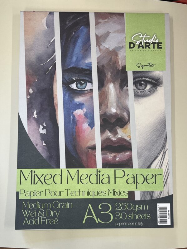 Studio D'Arte Mixed Media Pad A3 30 Sheets