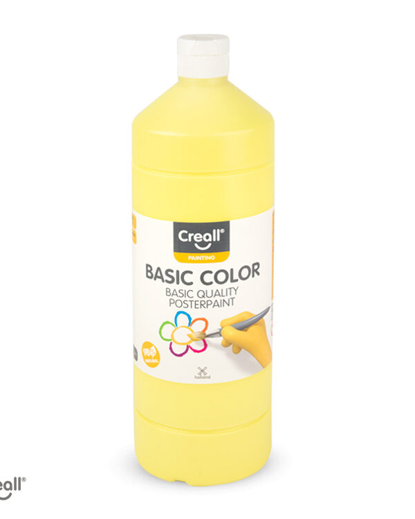 Creall Paint Light Yellow (6x500ml) CASE PRICE      ONLINE ONLY OFFER!