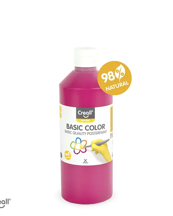 Creall Paint 500ml Magenta/Cyclamen (6x500ml CASE)  ONLINE ONLY OFFER!