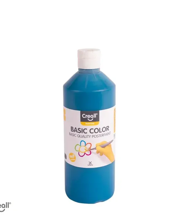 Creall Paint 500ml Turquoise (6x500ml CASE)   ONLINE ONLY OFFER!
