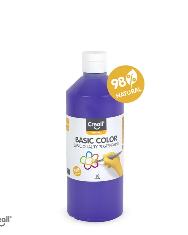 Creall Paint 500ml Purple (6x500ml CASE)   ONLINE ONLY OFFER!