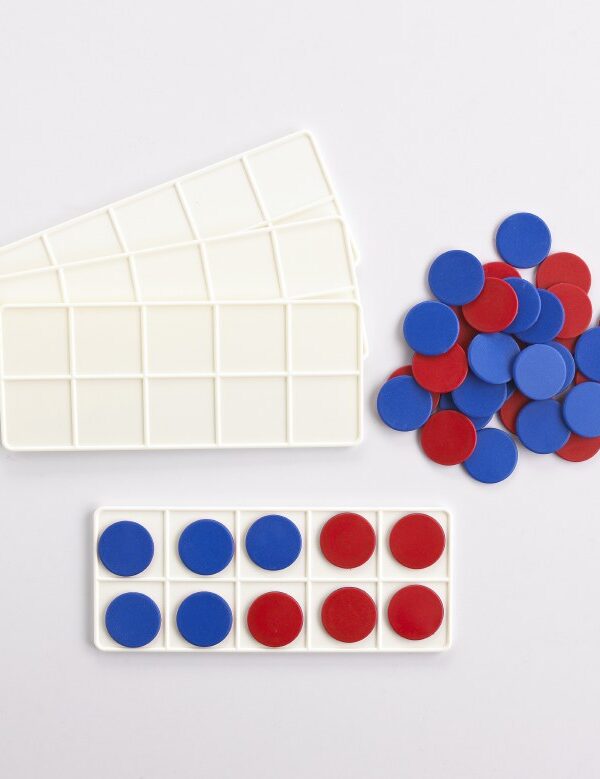 EDX Plastic 10 Frame Boards (4 trays + 40 counters)