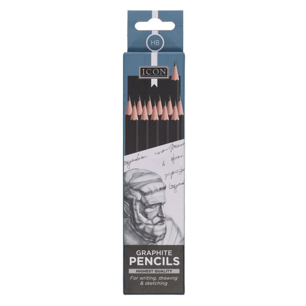 Icon HB Graphite Pencils (12)