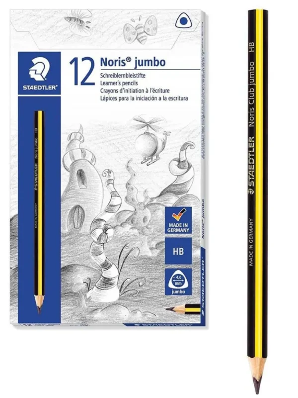 Staedtler Noris Jumbo HB Learner's Pencil Box (12)