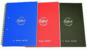 Supreme Spiral Refill Pad 160pg Side Bound