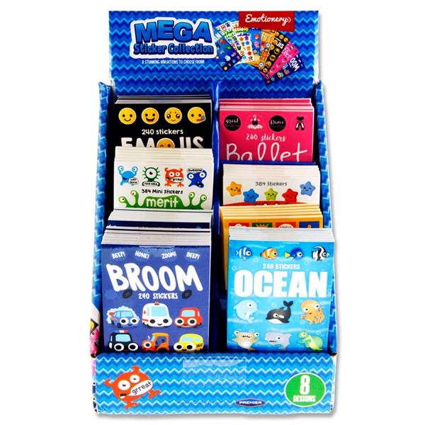 Emotionery Mini Mega Sticker Book