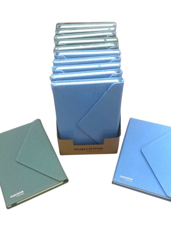 Supreme 96pg Envelope Close Magnetic Notebook A5