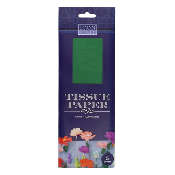 Icon Dark Green Tissue Paper (5 sheets)