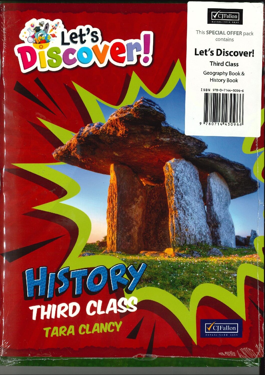 Let's Discover Geography & History TEXTBOOK PACK - 3rd Class