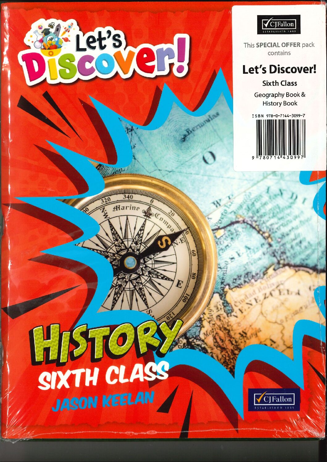 Let's Discover Geography & History TEXTBOOK PACK - 6th Class