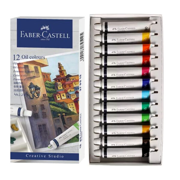 Faber Castell Oil Paint- 12pk