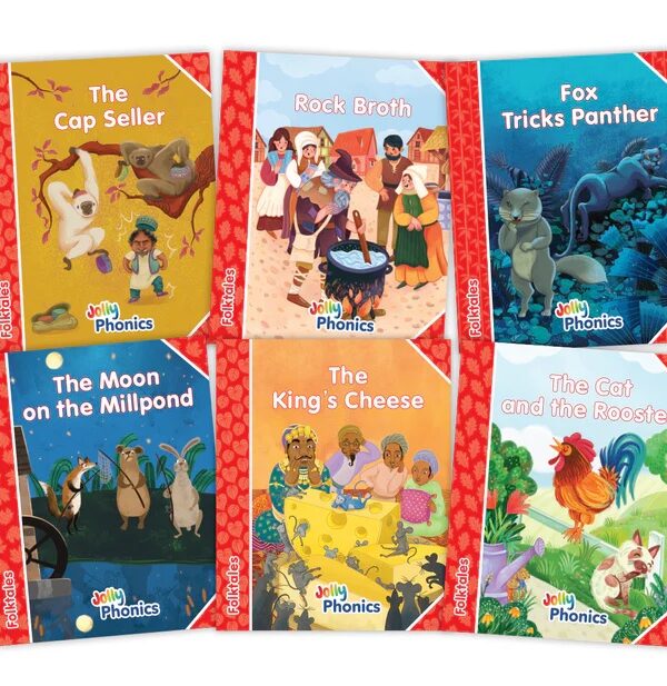 Jolly Phonics Folktales Readers - Red Level (6 titles)