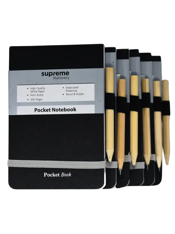 Supreme Pocket Notebook With Pencil