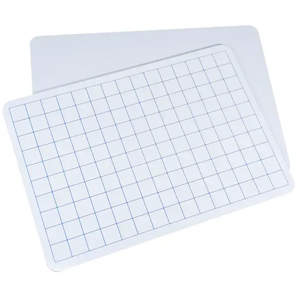 A4 MDF Grid Whiteboard 30pk Supreme