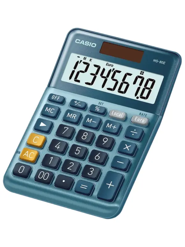 Casio MS-80E 8 Digit Desktop Calculator