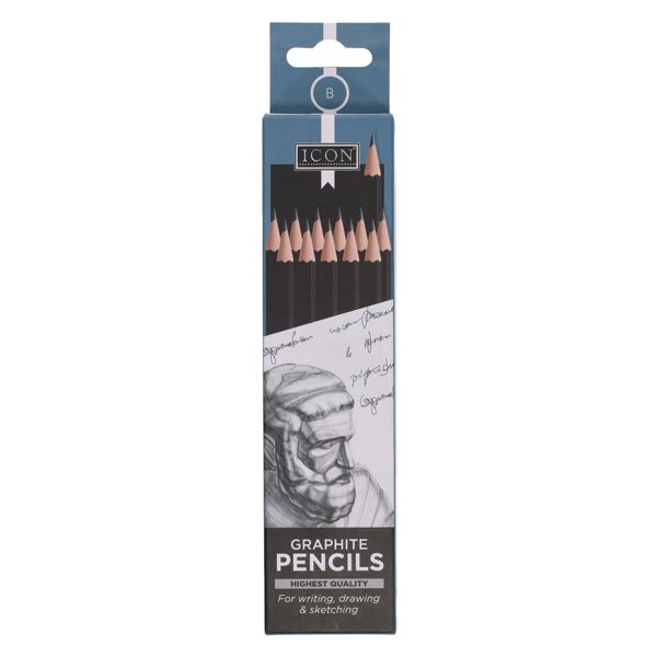 Icon Graphite Pencils (12)- B