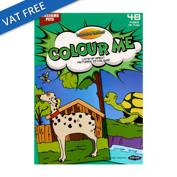 WOC- Colour Me Colouring Book- Pets