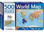 500pc World Map Puzzle