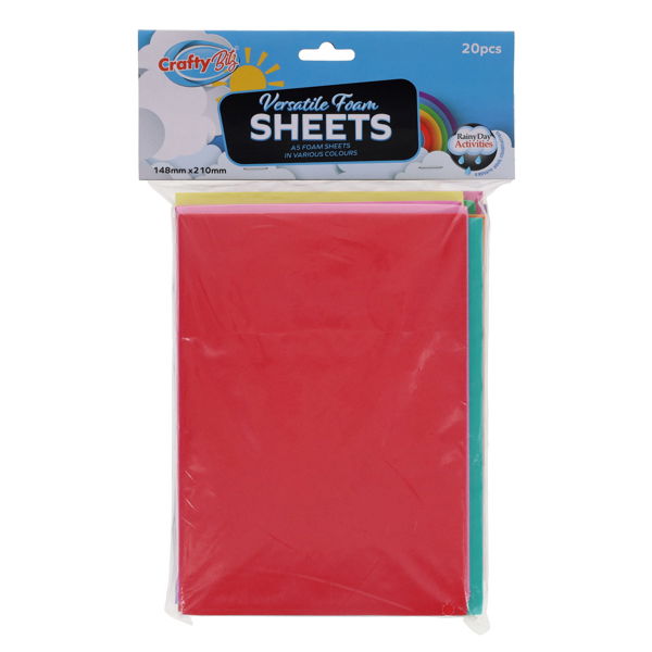 Crafty Bitz- A5 Foam Sheets (25)