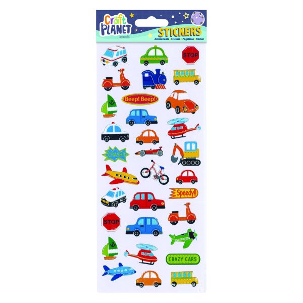 Craft Planet Beep Beep Fun Stickers