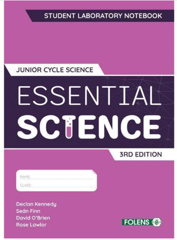Essential Science Student Laboratory Notebook 3rd Edition (2025)
