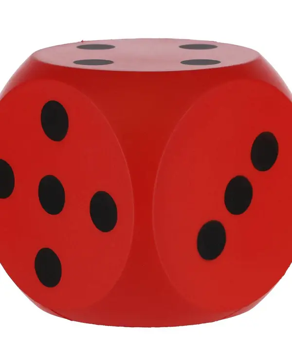 Giant Red Foam Dice